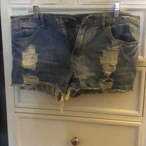 Jean shorts
